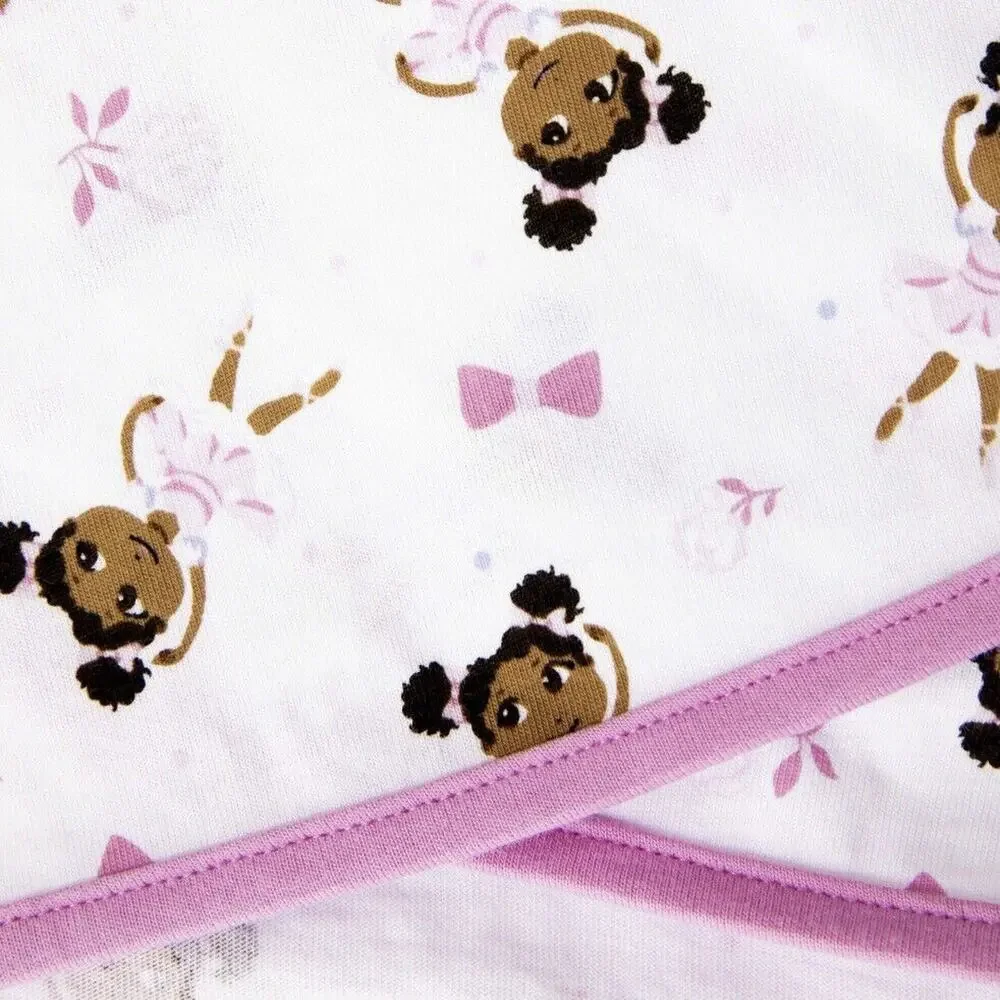 Little Muffincakes Ballerina Swaddle‎ 0-3m Girls 7-14lbs New In Box